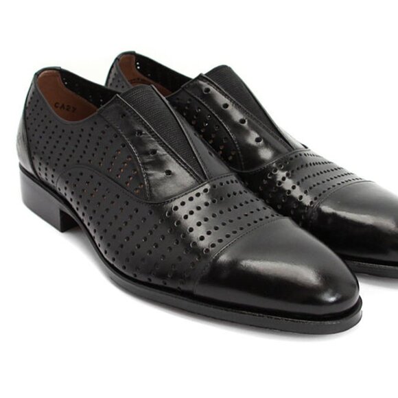 John Fluevog Other - John Fluevog Mens The Gateways Sather Black Slip On Loafer Size 10.5 Leather